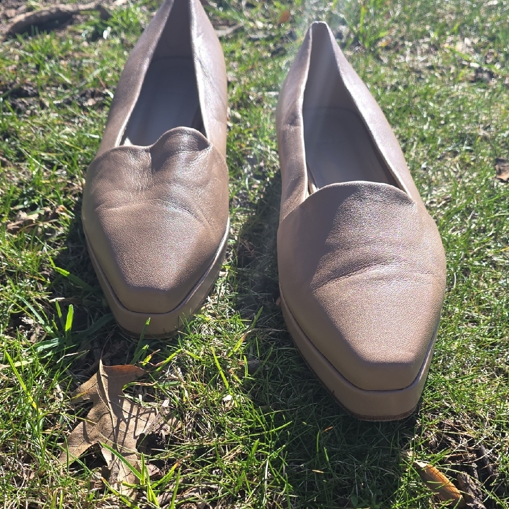 Theory Women's Blush Slip-On Loafers - Picture 2 of 5